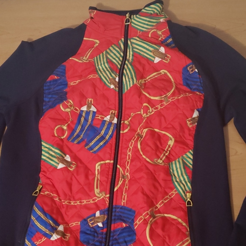 Lauren Ralph Lauren Active Red Quilted Jacket L